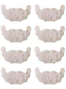 2/4 Pairs Plus Size Breathable Invisible Lace Breast Lift Tape Random Print Suitable For Wedding Dresses Strapless, Large Breast Lift Tape - Multicolor - View 16