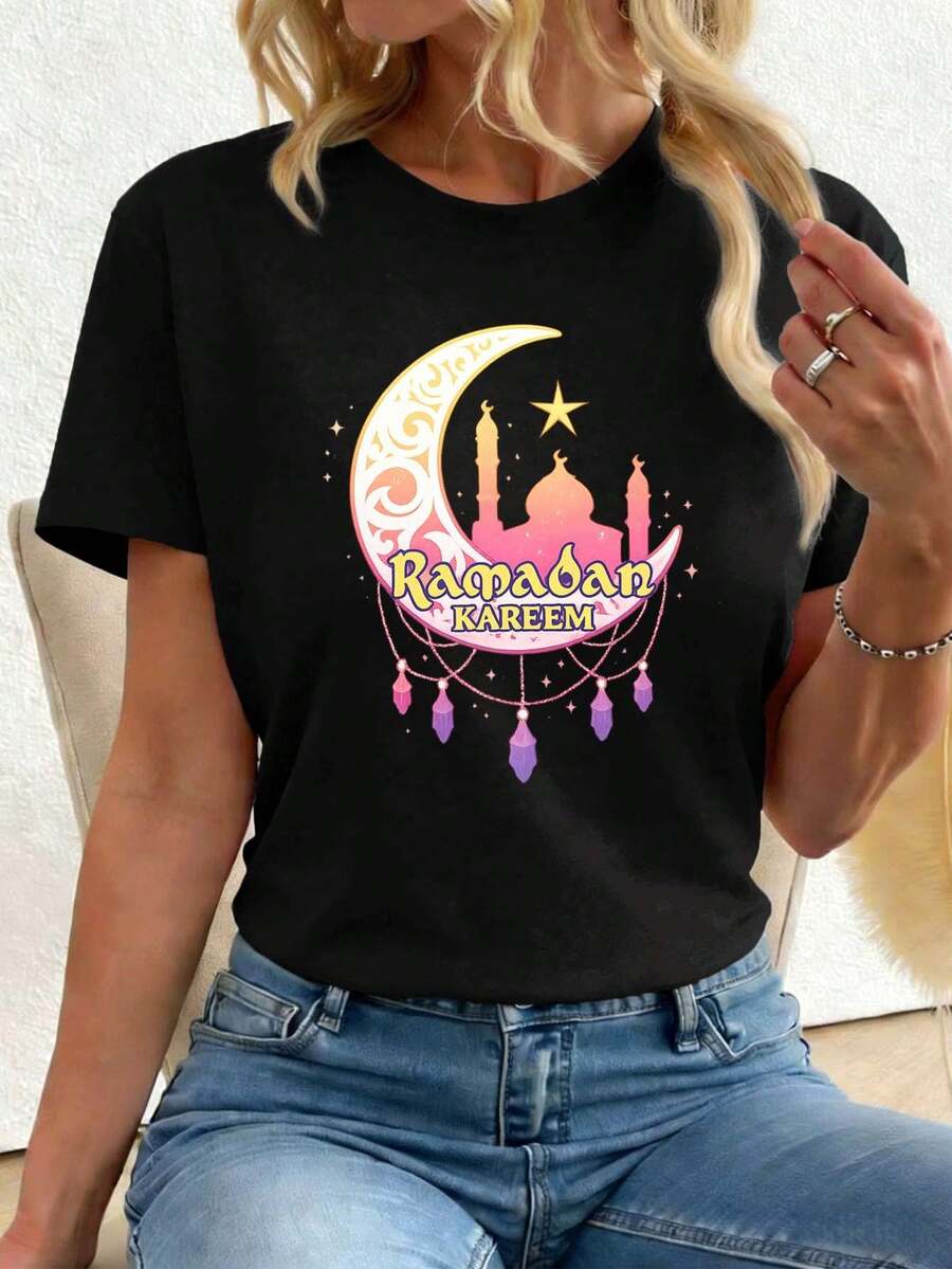Women T-Shirts - Black - View 1