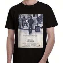 Movie Graphic Tee     Vintage Cinema Shirt Soft Breatha - 黑色 - 查看 1