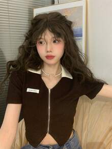 Women Tops - Blue - View 5