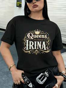 Women T-Shirts - Black - View 2
