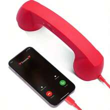 Vintage Phone Handset - Classic Wired Telephone Handset With Type-C Interface, Plug And Play High Definition Call, Volume Control, Tangle-Free Cable, Suitable For Mobile Phones, Tablets, Home Office, Cool Gift For Elderly - View 15