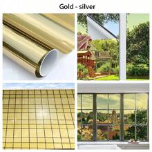 One Way Mirror Window Film Silver Heat Control UV Block Customizable Sizes Home Office - 1PC - View 6