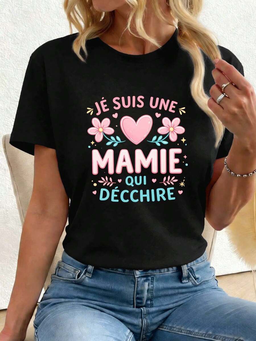 Women T-Shirts - Black - View 1