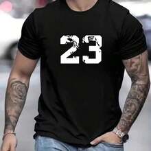Men's Classic Short-Sleeve T-Shirt 30.1 Summer - 黑色 - 查看 2