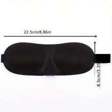 Natural Silk Eye Mask, Super Soft Sleep Mask, Unisex - Adjustable Strap, Essential For Travel & Camping - Average Price - View 3