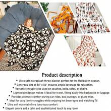 Decor&More Happy Halloween Microfleece Blanket (50 Inches X 60 Inches) - Dogs In Costumes - Multicolor - View 10