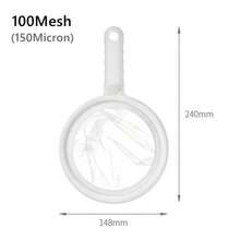 1pc Multi-Purpose Filtering Net, Soy Milk Strainer, Juice Strainer, Food Strainer - White - View 11