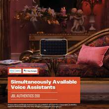 JBL Authentics 200 - Wireless Home Speaker, Built In Wi-Fi, Bluetooth And Voice Assistants, Built In Alexa And Google Assistant - 查看 6
