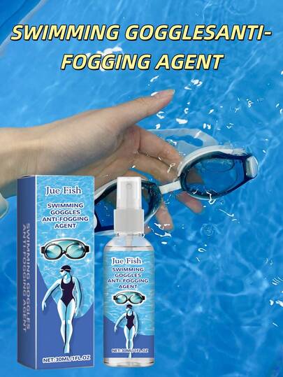 JUE FISH Jue-Fish Anti-Fog Spray, Eyeglasses Fog Remover, Lens Cleaner For Goggles, Fashion Glasses, Swimming Masks