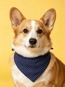 Cute Assorted Print Pet Bib Bandana Soft Cotton Dog Scarf - Multicolor - View 2