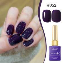 1 Bottle 15ml XEIJAYI Solid Color Gel Nail Polish, High Gloss, Long-Lasting, UV LED Removable Gel Nail Polish - Multicolor - View 94