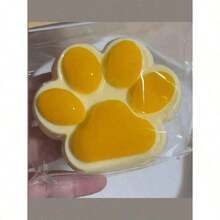 水泥纹理猫爪挤压减压玩具，慢回弹橙葡萄潮流减压玩具，捏捏乐制作器，立方体捏捏乐，Taba粘性捏捏乐 - 彩色 - 查看 4