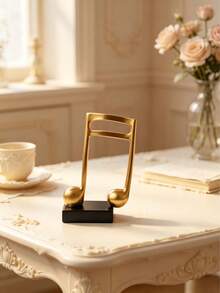 Juego de decoración con notas musicales creativas, kit de decoración musical de alta gama, decoración del hogar elegante y exquisita, regalo elegante para la habitación del piano, regalo para amantes de la música, regalo de cumpleaños con elementos musicales - Múltiples estilos - Ver 13