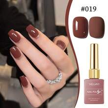 1 Bottle 15ml XEIJAYI Solid Color Gel Nail Polish, High Gloss, Long-Lasting, UV LED Removable Gel Nail Polish - Multicolor - View 89