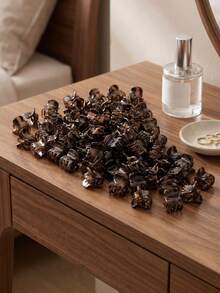 20 buah Jepit Rambut Mini Cokelat, Cocok untuk Desain Gaya Rambut Wanita, Dapat Digunakan untuk Menghias Kepang dan Poni Mengembang - MultiWarna - View 6