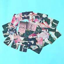 124pcs "Doir" New Album Mini Card Collection, 124pcs LOMO Sticker Full Set, Doir Album Collection Cards, SKZ Fan Support Peripheral, Doir Mini Card 124pcs Full Set, Fan Girl Gift Collection, Perfect Birthday Gift For Best Friend - Multicolor - View 10