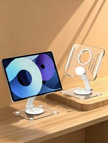 Giá đỡ máy tính bảng có thể điều chỉnh: Giá đỡ để bàn xoay 360°, tương thích với iPad (4-12,9 inch), tương thích với máy tính bảng và điện thoại , có thể gập lại để sử dụng tại nhà và văn phòng. - Xem 6