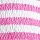 Pleated Pink and White Stripes