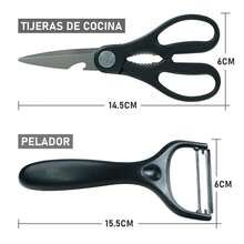 Kitchen Knives - الأسود - مشاهدة 3