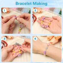 100/360/720 hạt cườm thủy tinh 8mm, thích hợp cho bộ dụng cụ thủ công, phụ kiện DIY, quà tặng sinh nhật. - Nhiều màu - Xem 4