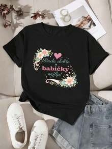 Women T-Shirts - Black - View 2