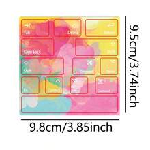Apple Air Partial Keyboard Stickers, Durable Replacement Keycaps, Easy DIY Installation, Perfectly Fit For Apple Air Models Air 13.6 Inch, Compatible With M2, M3, M4, M5, Electronics/Office Supplies/Computer Accessories/Laptop Protective Stickers And Decals - View 7