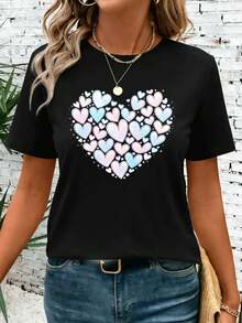 Women T-Shirts - Black - View 1