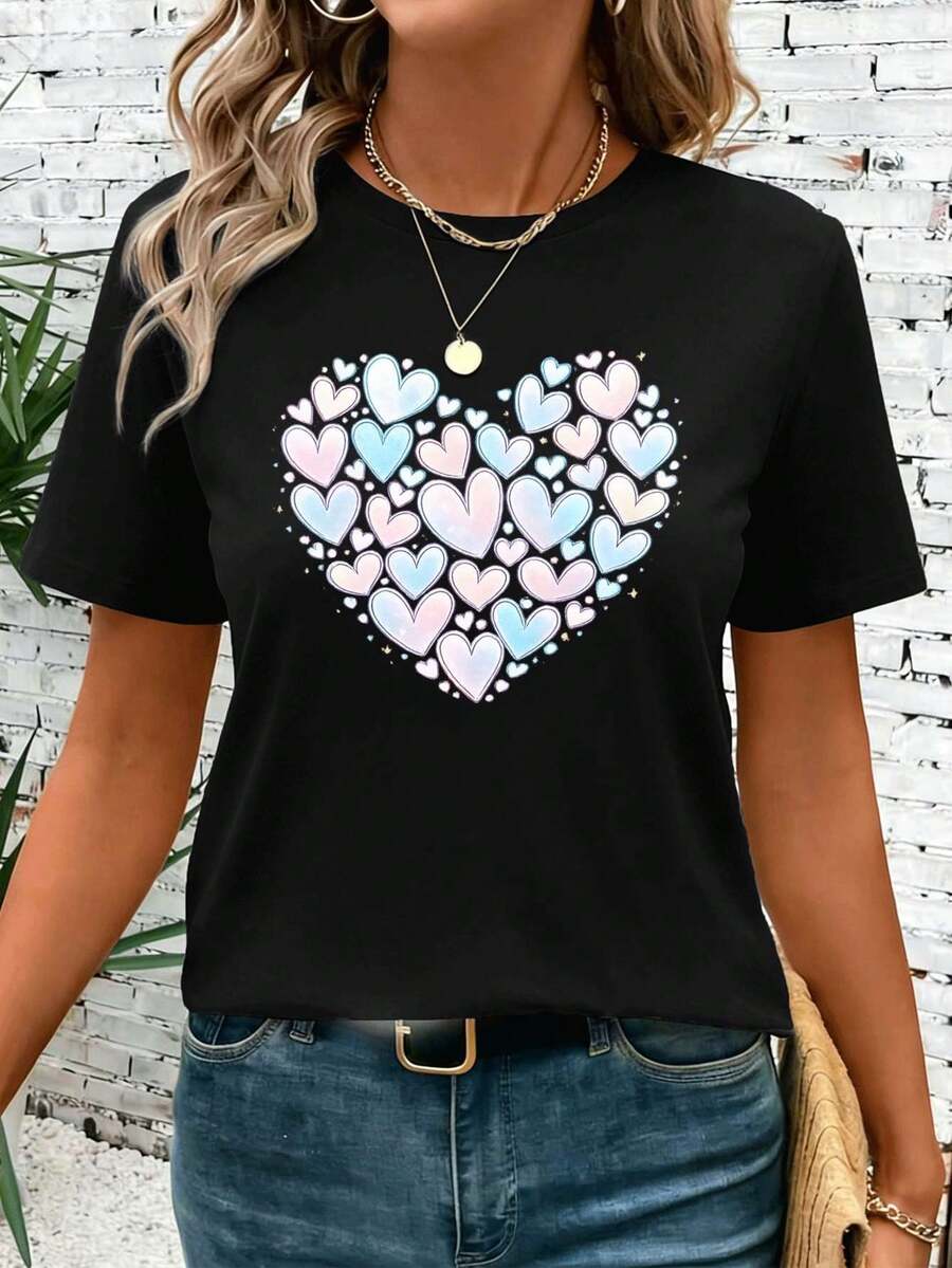 Women T-Shirts - Black - View 1