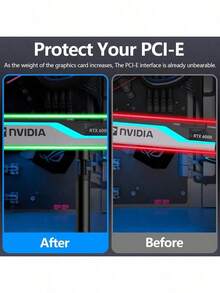 Universal GPU Support Bracket, Widely Compatible With Multiple Models, GPU Anti-Sag Bracket, GPU Bracket, Anti-Sag Bracket, A Small Gift For Boyfriend, Computer Office Supplies - View 4