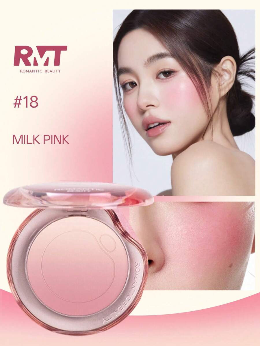 浪漫之美:RMT渐变腮红 - 持久显色,打造自然妆效的高光修容腮红。哑光质地,适合各种场合,日常使用,母亲节礼物,情人节礼物,送给姐妹的礼物。 - 18 - 查看 1