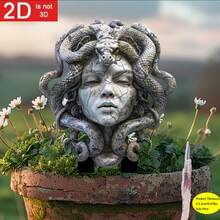 2D Acrylic Ground Stake Decor - Durable Ground Stake Lawn Decor, Suitable For Outdoor And Garden Decoration - F - View 4