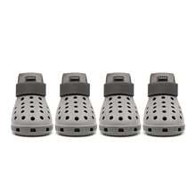 Dog Shoes For Hot Pavement - Dog Shoe For Small & Medium & Large Dogs, Dog Boots Paw Protectors, Easy ON & Off, Non-Slip, Waterproof, Easy-Clean Dog Booties For Beach And Snow - Xám - Xem 1
