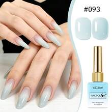 1 Bottle 15ml XEIJAYI Solid Color Gel Nail Polish, High Gloss, Long-Lasting, UV LED Removable Gel Nail Polish - Multicolor - View 71