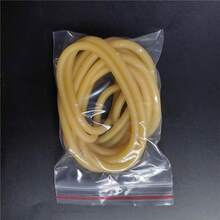 Easytoday Selang Karet Alami 0,3/0,5/1/2/3/4/5m, Elastisitas Tinggi, Diameter Dalam 2mm, Diameter Luar 5mm, Aksesoris yang Cocok untuk Berburu dan Menembak - Jahe - View 12