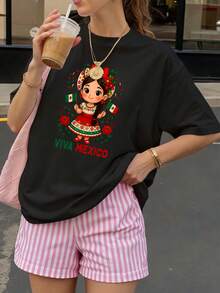 Women T-Shirts - Black - View 1
