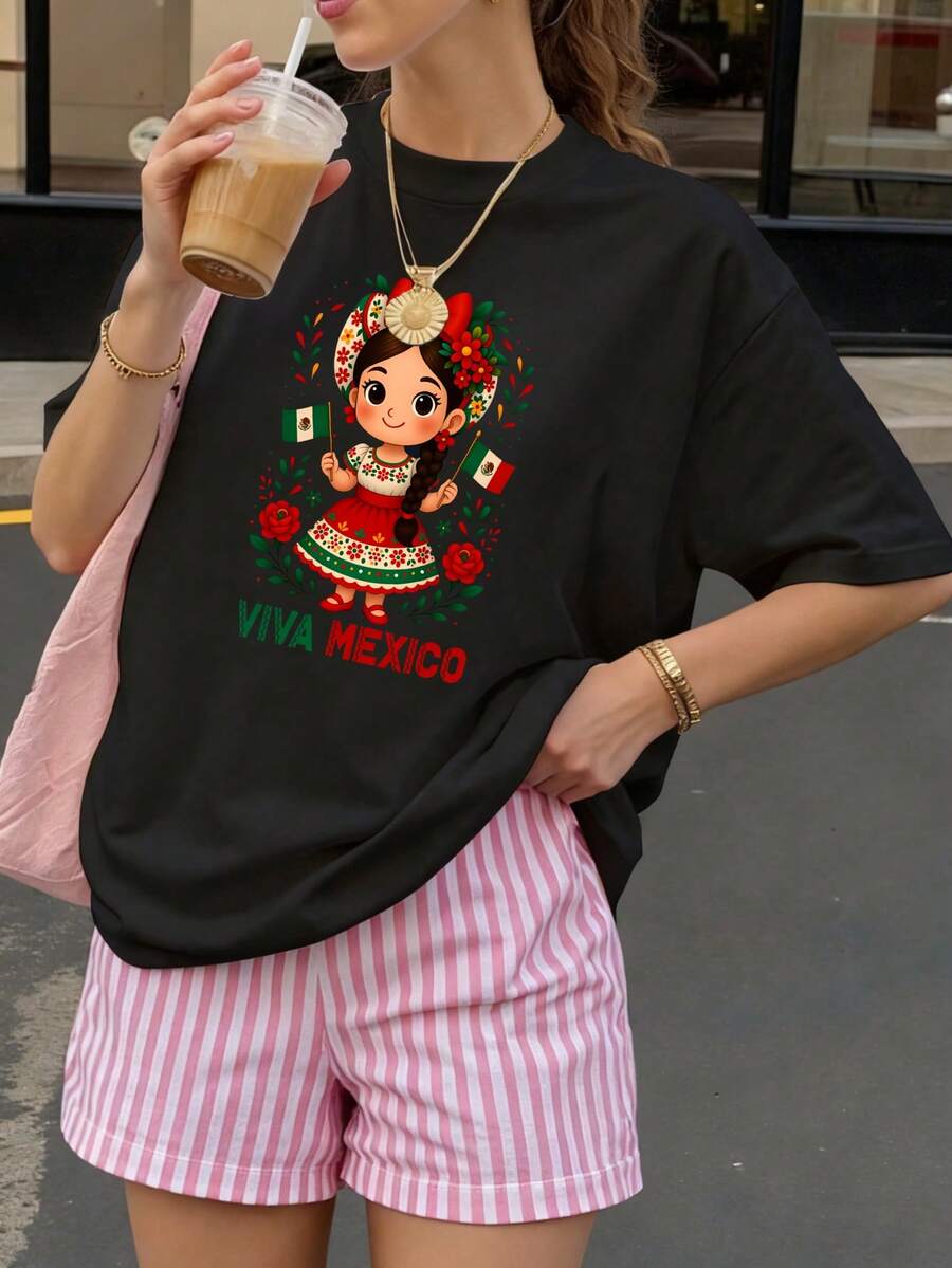 Women T-Shirts - Black - View 1