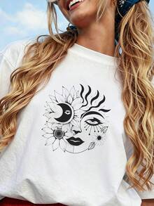 Women T-Shirts - White - View 2