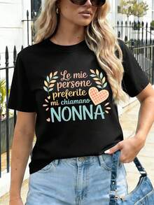 Women T-Shirts - Black - View 1