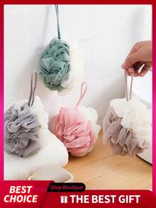 1/2/4 miếng bóng tắm xơ mướp mềm, bóng tắm lưới sợi kiểu Phi châu, bóng tắm lưới lớn tẩy tế bào chết, dùng cho cả nam và nữ. Có thể dùng làm đồ dùng gia đình, trang trí phòng tắm, phụ kiện phòng tắm, vật dụng du lịch thiết yếu hoặc quà tặng Ngày của Cha. - Nhiều kiểu dáng - Xem 3