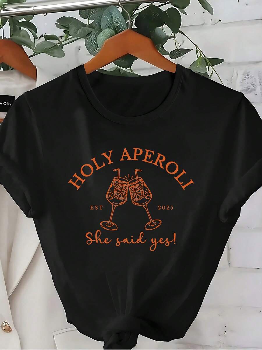 Women T-Shirts - Black - View 1