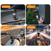 适用于 Osmo Pocket 4 的磁性支架，适用于 Osmo Pocket 4 的底座，带可调节角度的多功能桌面底座，适用于 Osmo Pocket 4 配件。特点：内置 6 个高强度磁铁，吸附力强，防止掉落。 - 查看 8