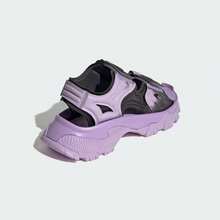 Adidas Women's Summer Outdoor Hook And Loop Casual Thick Sole Sport Sandals ID7573 - Purple/Black - View 6
