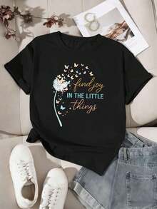Women T-Shirts - Black - View 2