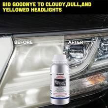 2-In-1 Car Headlight Cleaner & Coating, DIY Polish To Quickly Remove Yellowing & Oxidation, Improve Night Visibility, Suitable For Sedan, Truck, SUV Headlight Lens Restoration - 2in1 - View 7