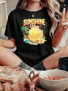 Women T-Shirts - Black - View 1