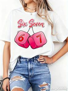 Women T-Shirts - 白色 - 查看 6