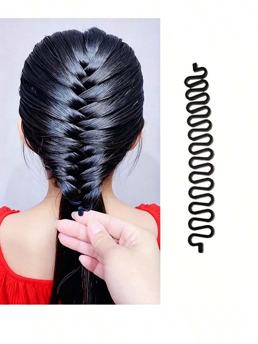 简易编发器和发髻制作工具，让女孩打造美丽发型