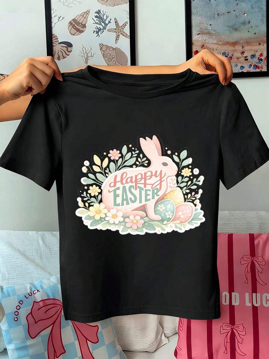 Women T-Shirts - Black - View 1