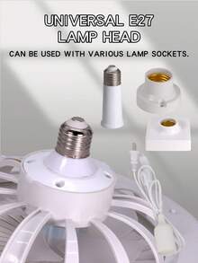 Quạt trần LED 30W có thể điều chỉnh độ sáng, điều khiển từ xa, kiểu dáng hiện đại, gắn sát trần, dành cho phòng ngủ, ánh sáng điều chỉnh được từ 3000K-6500K, động cơ DC êm ái, hẹn giờ, 3 tốc độ gió, có thể gắn tường - Không cần pin. - Một cỡ - Xem 9